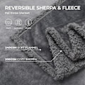 Miniatyrbild 4 av 5: The Waterproof Blanket, Snuggle Blanket for Couch Bed Sofa, Waterproof Pet Blanket for Dog and Cat, 100% Leak Proof, Waterproof, Completely Pee Proof Gray Gray XS:50*70CM