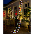 Miniatyrbilde 1 av 5: 3,2M Juletrestige Lys med Nisse - 288 LED Julebelysning, 8 Lysmoduser, Nettstrøm, Juledekorasjoner