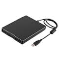 Miniatyrbillede 1 af 5: 3,5 tommer USB mobil diskettedrev bærbar 1,44MB ekstern diskette F