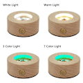 Pikkukuva 3 / 5: LED-valoteline Kristallipallon pohja 3 VÄRIÄ VALOA 3 Color Light 3 Color Light