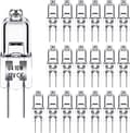 G4 Halogenlampor 10W 12V - Varmvitt - 20-pack 10W 20 pcs