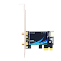 Miniatyrbilde 5 av 5: 1200 Mbps Dual-band Trådløst WiFi-kort 802.11ac Bluetooth-kompatibel 4.0 PCI-E WiFi-adapter 2.4G/5G For Stasjonær PC Laptop