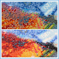 Miniatyrbilde 5 av 5: 30 x 40 cm, 2 engler Diamantmaleri Broderi Diamantmaleri