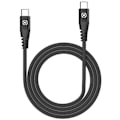 Miniatyrbillede 2 af 3: Celly USB-C - USB-C Kabel Nylon USB-PD 60W 1m