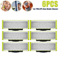 Pikkukuva 1 / 5: 6-teräinen yhteensopiva Philips Oneblade -partatrimmeripää Qp210 Qp220 Qp230 Qp2520 Qp2530 Qp2527 Qp2533 Qp2630 Qp6520 (2024) 6 kpl 6 pieces
