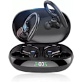 Miniatyrbilde 1 av 5: Trådløse Sport Bluetooth-hodetelefoner, Trådløse Hodetelefoner med Mikrofon Bluetooth, Hi-Fi Stereo Bluetooth-headset Bluetooth-headset for Sport, Arbeid