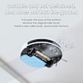 Miniatyrbillede 5 af 5: (4 stk.) Rullebørster Hovedbørste Reservedele til Ecovacs DEEBOT OZMO 920 950 T8 AIVI Max T9 T5 N5 N7 N8+ N8 Pro DX55 DX93 Robotstøvsuger