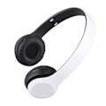 Pikkukuva 3 / 5: P47 Bluetooth-kuulokkeet, monitoiminen syvä basso, melua vaimentavat, kokoontaitettavat, langattomat urheilukuulokkeet kotiin, toimistoon, matkoille, valkoinen