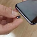 Miniatyrbillede 2 af 5: Støvbeskyttelsespakke Kompatibel med iPhone 14 13 12 11 Støvbeskyttelse Beskyttende Hylster Beskytter Opladningsstøvbeskyttelse Opladningsportbeskyttelse med iPhone Mini