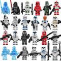 Star Wars Minihahmo Rakennuspalikat Jedi Master Palapelilelut 24Pcs Set