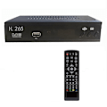 Miniatyrbilde 1 av 5: DVB-T2 HEVC 265 Digital TV-mottaker DVB-T2 265 1080p HD-dekoder USB Terrestrisk TV-mottaker EPG