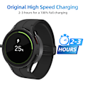 Miniatyrbilde 4 av 5: USB-C Lader for Samsung Galaxy Watch 3/4/5/6/7, Active 1/2 Svart