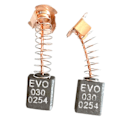 Miniatyrbild 1 av 4: 2st Kolborstar För Geringssågar Elmotor Elektrisk Rotator