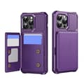Horisontellt Flip Kortfack Läder Telefonfodral For iPhone 14 Pro Max