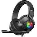 Miniatyrbild 1 av 7: Gaming Headset ONIKUMA K19 Svart Over-Ear Trådbundet Headset svart