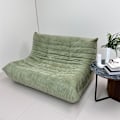 Miniatyrbild 3 av 5: Togo Loveseat Sofa - Foliage Green - Ready-to-Use, Ergonomic Comfort, Double-Layer Foam, Premium Soft-Touch Fabric grön