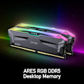 Miniatyrbild 2 av 5: Lexar ARES DDR4 DIMM Desktop Memory 8G 3200Mhz RGB Black svart