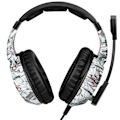 Miniatyrbild 4 av 5: Gaming Headset ONIKUMA K19 Kamouflage Vitt Over-Ear Trådbundet Headset vit