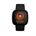 Miniatyrbild 2 av 2: Smartwatch Fitbit Versa 3 Dial Black 40mm Sports GPS watch with silicone strap svart