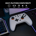 Miniatyrbild 5 av 7: GameSir T4 Nova Lite PC Tri-Mode T4N lite trådlös handkontroll för PC Spelkontroller svart