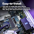 Miniatyrbild 5 av 6: Crucial P310 1TB 2280 PCIe Gen4 3D NAND NVMe M.2 SSD svart