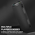 Miniatyrbild 7 av 9: Cyboris S10 Split Bluetooth-högtalare svart