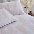 Miniatyrbild 2 av 3: The Linen Yard Pampas Bomull Tvättat Påslakan Set Enkelsäng Blush Blush Single