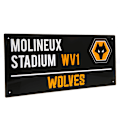 Miniatyrbild 3 av 3: Wolverhampton Wanderers FC Street Sign Plaque One Size Svart/Vit Black/White/Yellow One Size