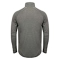 Miniatyrbild 2 av 3: Tombo Herr Långärmad Zip Neck Performance Top M Gråmelerad Grey Marl M
