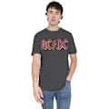 Miniatyrbild 5 av 5: AC/DC Unisex Vuxen Djurmönstrad T-Shirt XL Kolgrå Charcoal XL