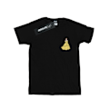 Miniatyrbild 1 av 3: Disney Princess Dam/Damer Belle Bröst Bomull Boyfriend T-Sh Black XL
