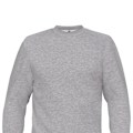 Miniatyrbild 2 av 2: B&C Unisex Set-in Sweatshirt M Heather Grey Heather Grey M