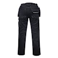 Miniatyrbild 2 av 3: Portwest Holster Stretch Cargo Byxor 30R Svart Black 30R