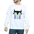 Miniatyrbild 3 av 5: Disney Herr Alphabet M Är För Maleficent Sweatshirt M Vit White M