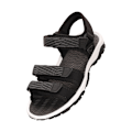 Miniatyrbild 1 av 6: Mountain Warehouse Barn/Barn 3 Kardborreband Sandaler Black 2 UK