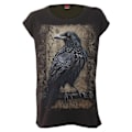 Miniatyrbild 1 av 2: Spiral Direct Dam/Kvinna Raven Wise Kortärmad Topp S Svart Black S
