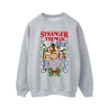 Miniatyrbild 1 av 4: Netflix Stranger Things Jul Affisch Sweatshirt XXL Sp Sports Grey XXL
