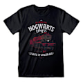 Miniatyrbild 3 av 4: Harry Potter Unisex Vuxen All Aboard T-Shirt XXL Svart Black XXL