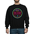 Miniatyrbild 3 av 5: AC/DC Herr Cirkel Neon Sweatshirt L Svart Black L