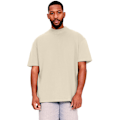 Miniatyrbild 1 av 3: Casual Classics Mens Ringspun Cotton Extended Neckline Tall Oversized T-Shirt XXL Ecru Ecru XXL