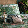 Miniatyrbild 4 av 6: Furn Amazonia Rainforest Påslakanset Dubbel Jade Grön Jade Green Double