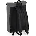 Miniatyrbild 2 av 4: Bagbase Reflekterande Roll Top Ryggsäck One Size Svart/Reflekterande Black/Reflective One Size