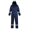 Miniatyrbild 1 av 2: Portwest Unisex Vuxen Flamresistent Antistatisk Vinteroverall Navy L R