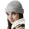 Miniatyrbild 2 av 3: Beechfield Harbour Beanie One Size Light Grey Light Grey One Size