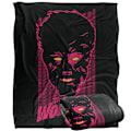 Miniatyrbild 2 av 4: Universal Monsters Neon Wolfman Filt En Storlek Flerfärgad Multicoloured One Size