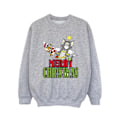 Miniatyrbild 1 av 3: Tom And Jerry Girls Merry Christmas Baubles Sweatshirt 3-4 År Sports Grey 3-4 Years