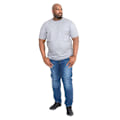 Miniatyrbild 3 av 3: Duke Herr T-shirt D555 Flyers Crew Neck Kingsize 2XL Grå Grey 2XL