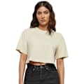 Miniatyrbild 2 av 2: Bygg ditt varumärke Dam/Dam Oversized Kortärmad Crop Top Sand XXL