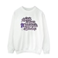 Miniatyrbild 1 av 3: Willy Wonka Herrdrömmare Text Sweatshirt M Vit White M