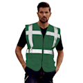 Miniatyrbild 2 av 2: Yoko Hi-Vis Premium Executive/Manager Väst / Jacka (Paket Paramedic Green XL